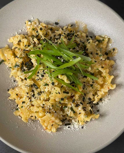 One Pot Creamy Miso Pasta