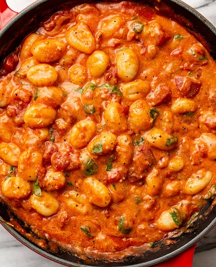 Gnocchi with Tomato Sauce