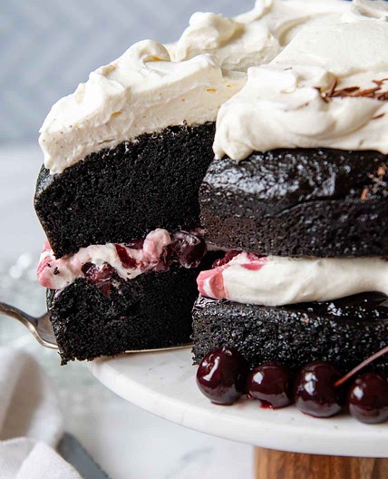 Extra Moist, Easy Gluten-Free Black Forest Cake