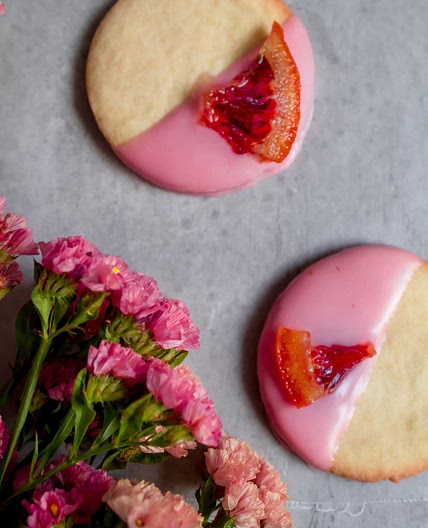 Blood Orange Sugar Cookies