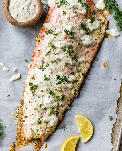 Slow Roasted Salmon Recipe