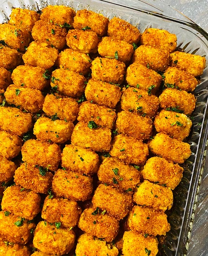 BBQ Pork Tater Tot Casserole