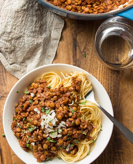 Lentil Cincinnati Chili