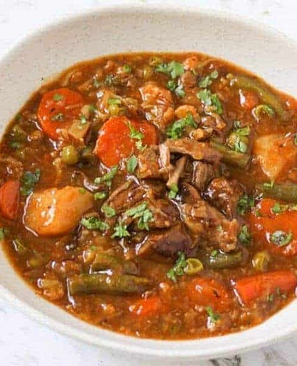 Italian Beef and Veggie Stew