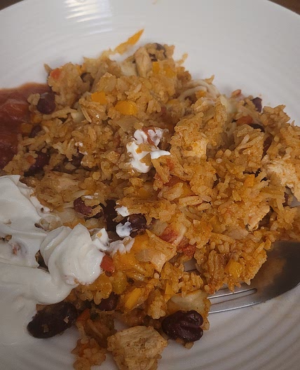 Chicken Burrito Skillet