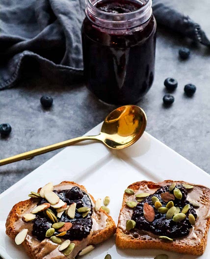 Blueberry Chia Sea Moss Jam (Alkaline)