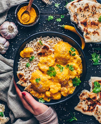 Blumenkohl-Korma Kokos-Curry