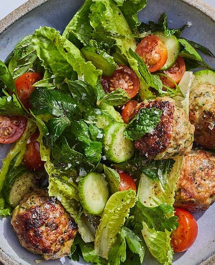Lebanese Chicken Meatballs