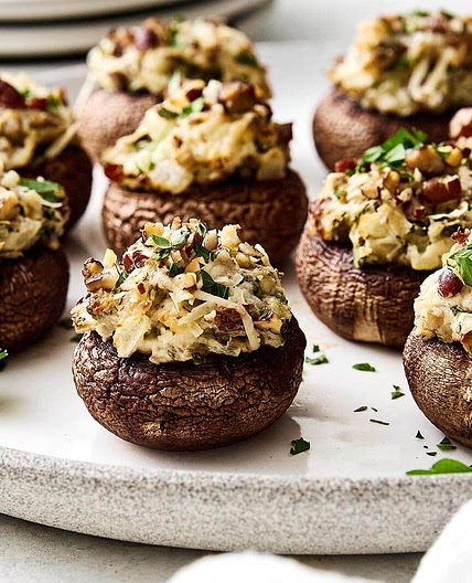 Most Delicious Stuffed Mushrooms