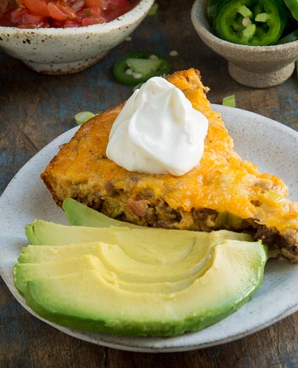 Low-Carb Crustless Taco Pie