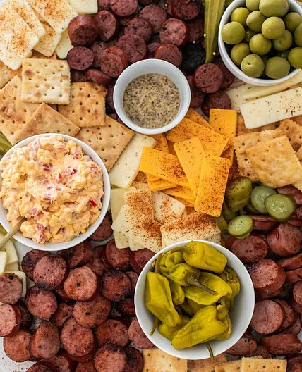 Southern Cheese and Charcuterie Board