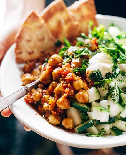 Quick and Easy Spiced Chickpea Bowls