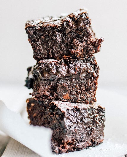 Fudgy Black Bean Brownies (No Flour!)