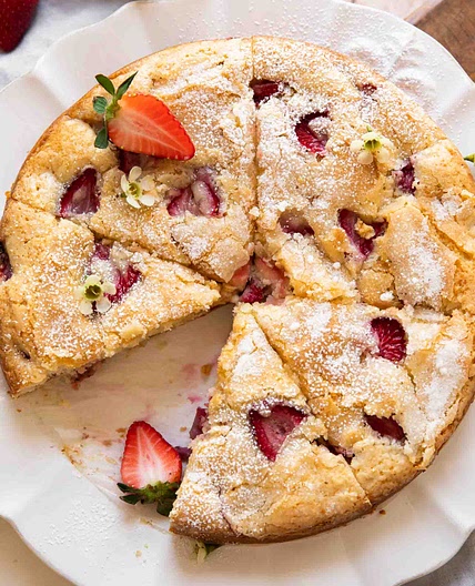 The BEST French Strawberry Cake