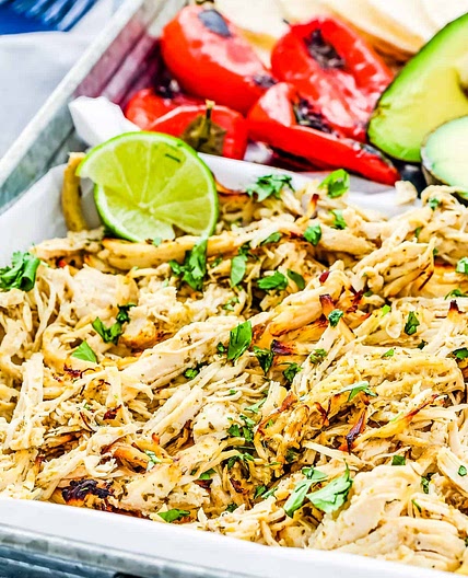 Instant Pot Mojo Chicken Tacos