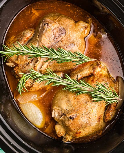 Crockpot Cornish Hens