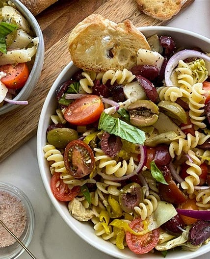 Veggie Antipasti Italian Pasta Salad Recipe