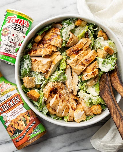 Cajun Chicken Caesar Salad