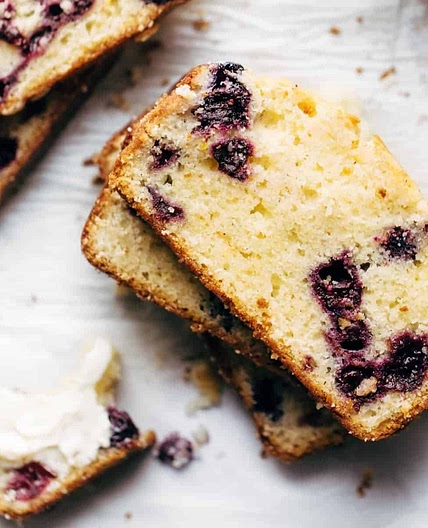 Springy Blueberry Lemon Bread