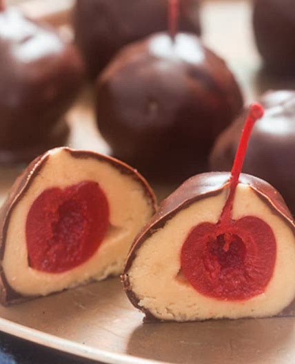 Cherry Peanut Butter Balls Recipe