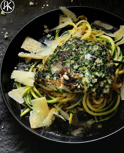 Parsley Crusted Keto Fish
