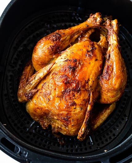 Air Fryer Rotisserie Chicken