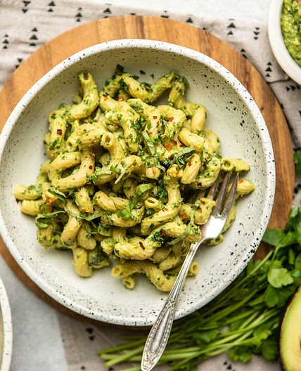 Avocado Pesto Pasta