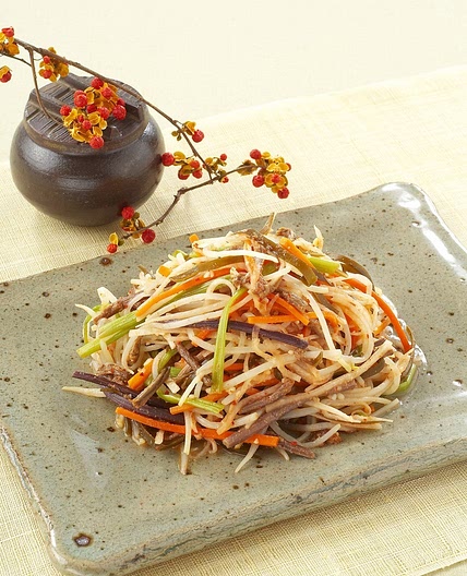 콩나물잡채 만드는 법