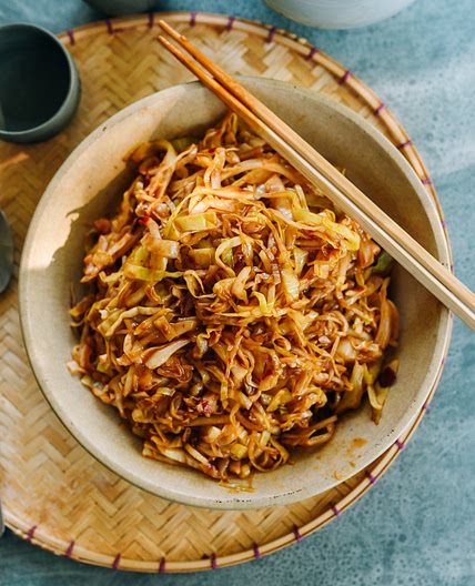 Chinese Hot and Sour Cabbage