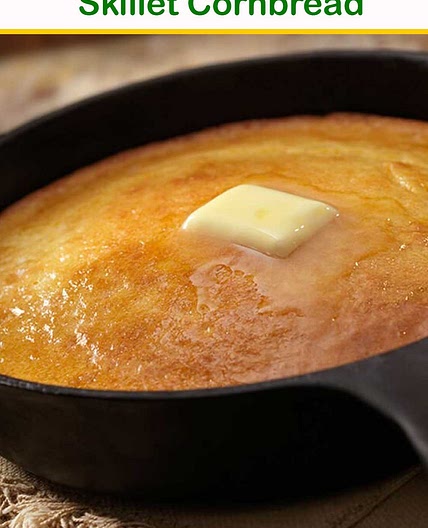 Black Iron Skillet Cornbread