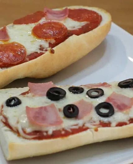 Homemade French Bread Pizza