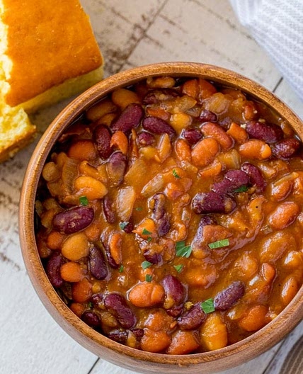 Instant Pot Brown Sugar Baked Beans