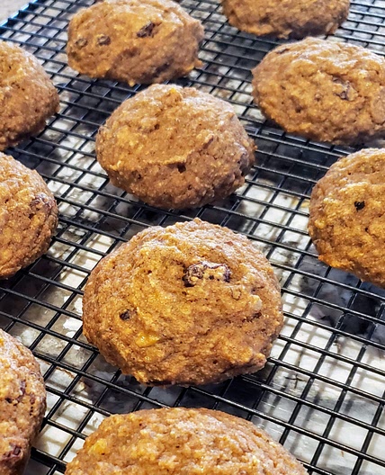 Healthy oatmeal raisin cookies