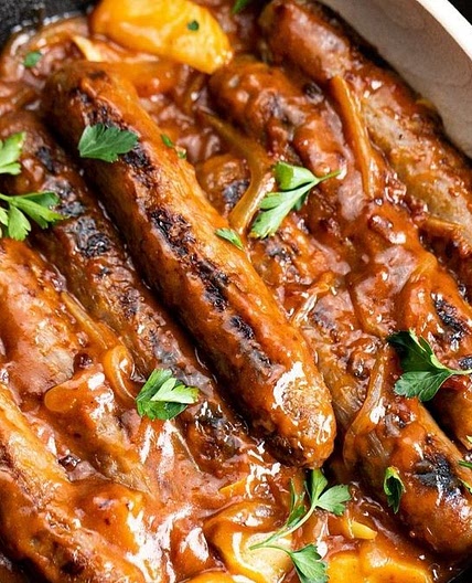 Devilled Sausages Recipe