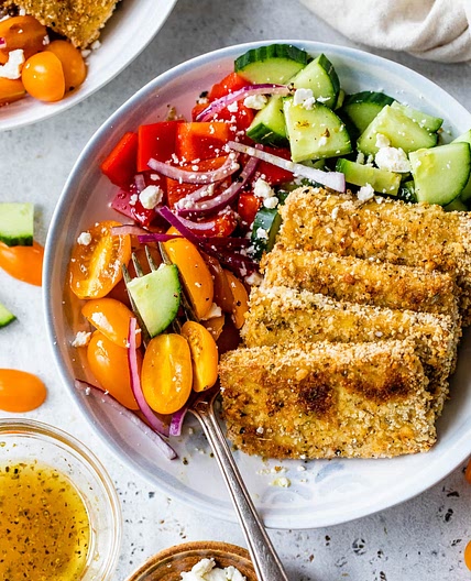 Greek Tofu Bowls