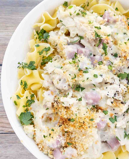 Chicken Cordon Bleu Casserole