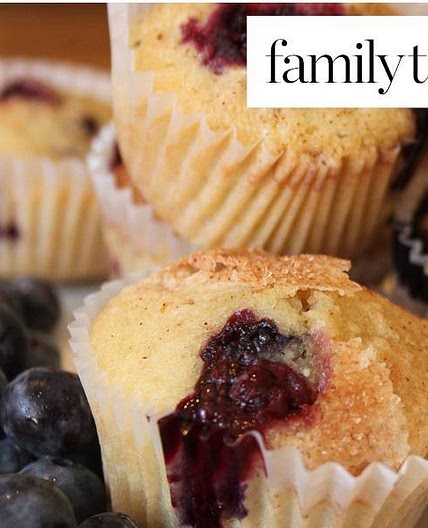 Perfect Pesach Blueberry Muffins (Gluten Free)