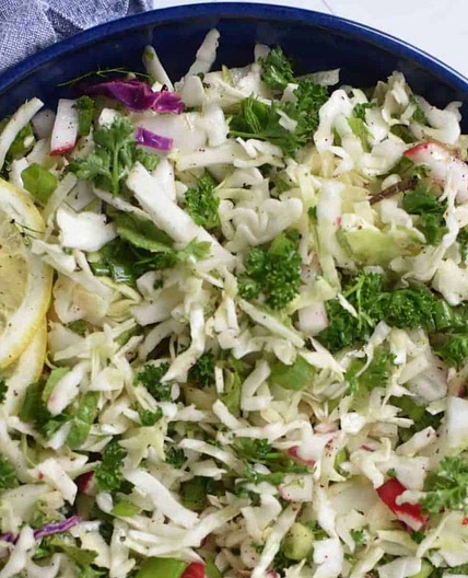 Malfouf Salad (Lebanese Cabbage Salad)