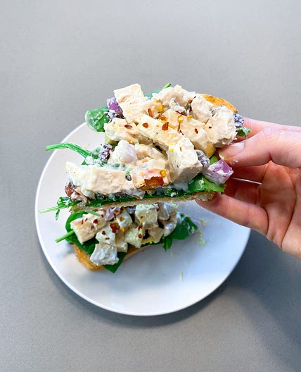 Apple Cranberry Chicken Salad