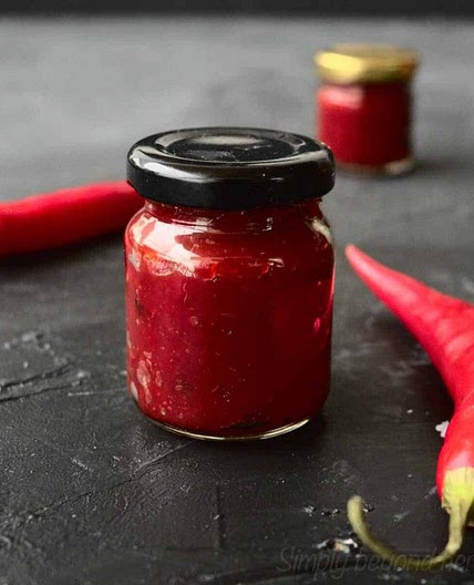 Sweet and Spicy Red Pepper Jam