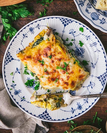 Roasted Butternut Squash Lasagna