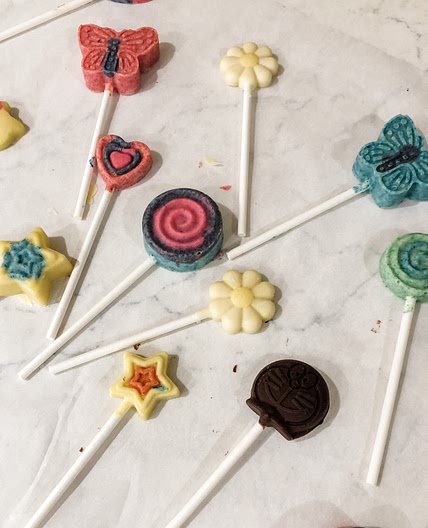 Gluten Free Vegan Chocolate Lollipops