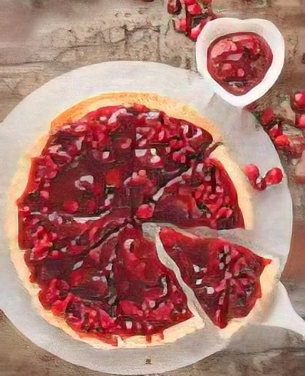 Cranberry Tart With Gingersnap Cookie Crust