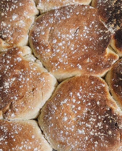 Bread Machine/Oven Scottish Baps