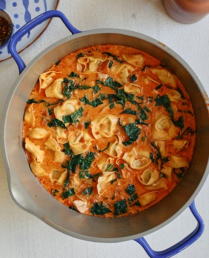 Creamy Tuscan Tortellini Soup