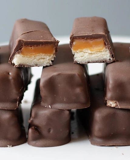 Homemade Twix Bars