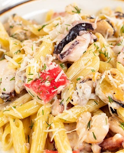 Creamy Seafood Pasta