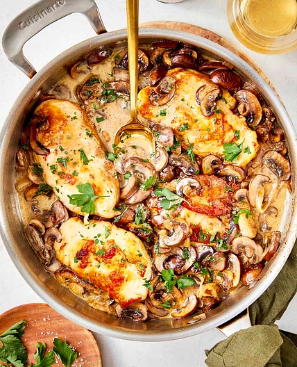 Creamy Champagne Chicken