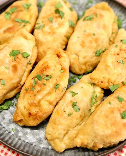 Cheesy Chicken Empanadas
