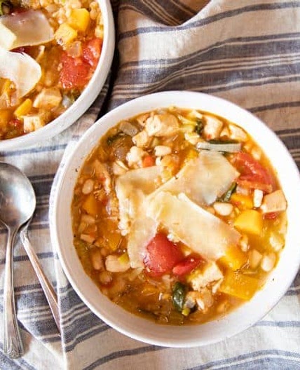 White Bean Vegetable Soup